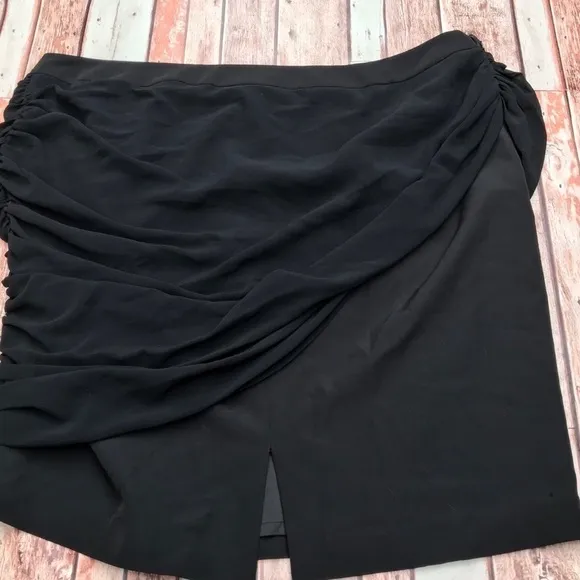LeLa Rose For Lane Bryant Black Skirt