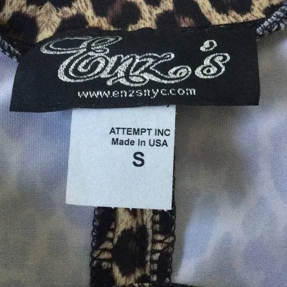 Leopard Print  pencil Skirt