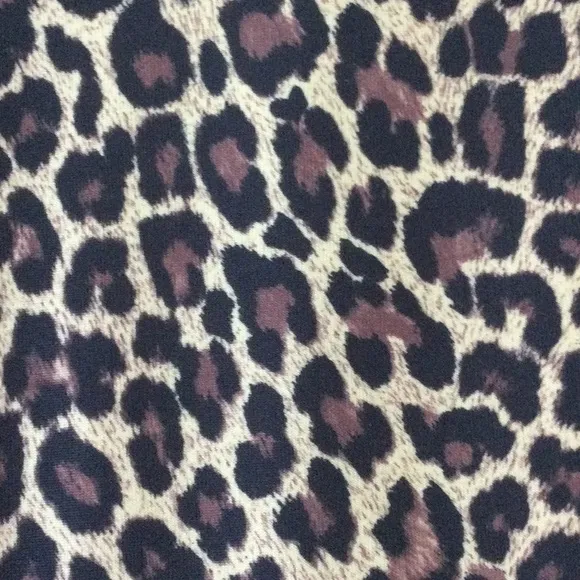 Leopard Print  pencil Skirt