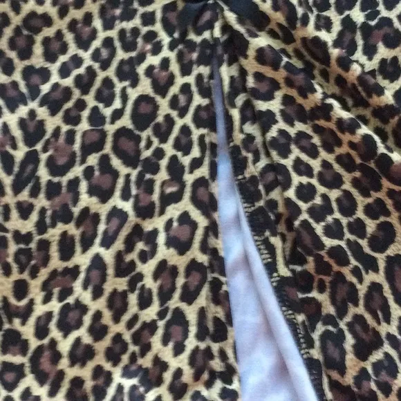 Leopard Print  pencil Skirt