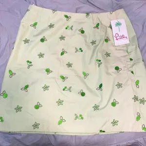 Lilly Pulitzer Lime Cherry Skirt