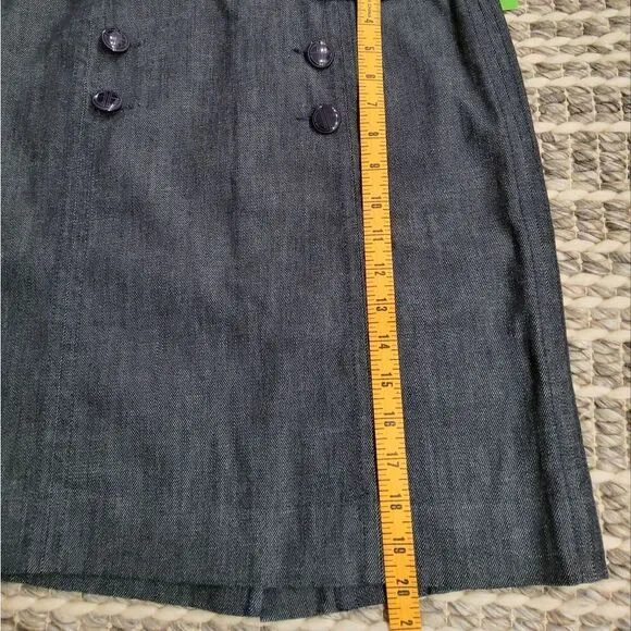 Lilly Pulitzer Marianne Denim Skirt Size 2