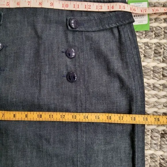Lilly Pulitzer Marianne Denim Skirt Size 2