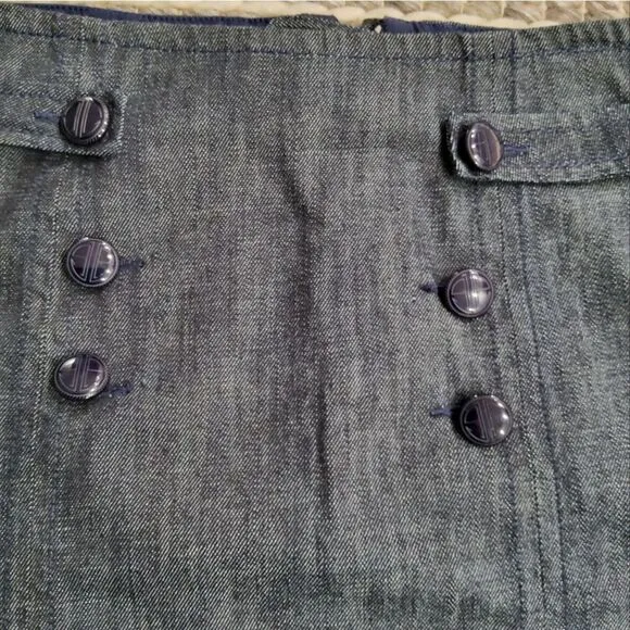 Lilly Pulitzer Marianne Denim Skirt Size 2