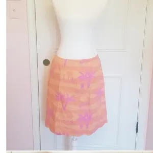 LILLY PULITZER sunset palm skirt