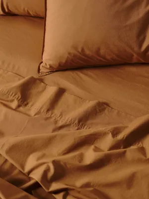 LINEN HOUSE TERRA CINNAMON SHEET SET