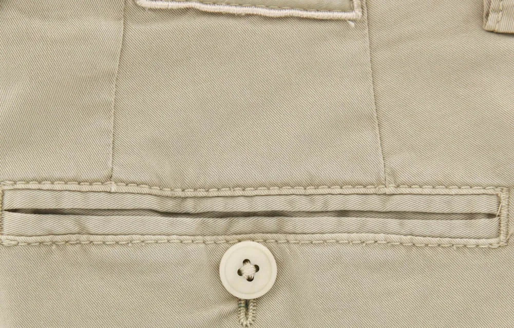 Luigi Borrelli Beige Pants - 40 US / 56 EU
