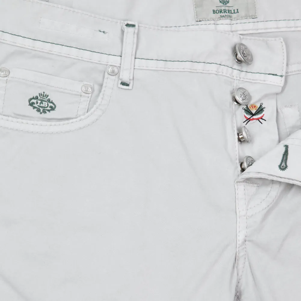 Luigi Borrelli Light Gray Pants - 38 US / 54 EU