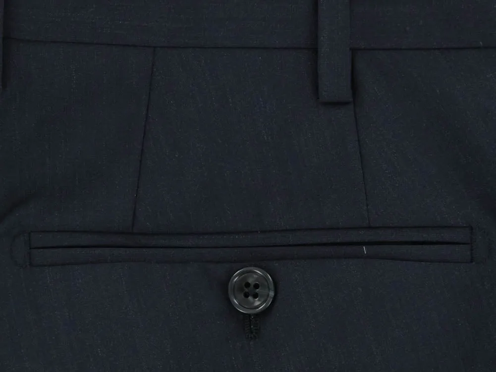 Luigi Borrelli Navy Blue Pants - 40 US / 56 EU