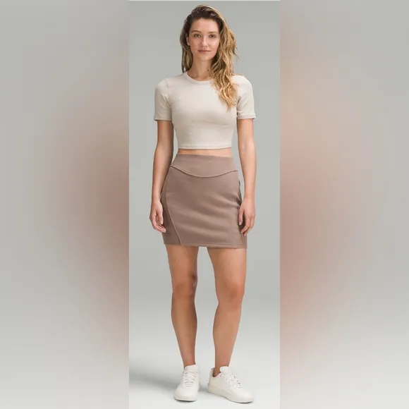 Lululemon Suba high rise mini skirt