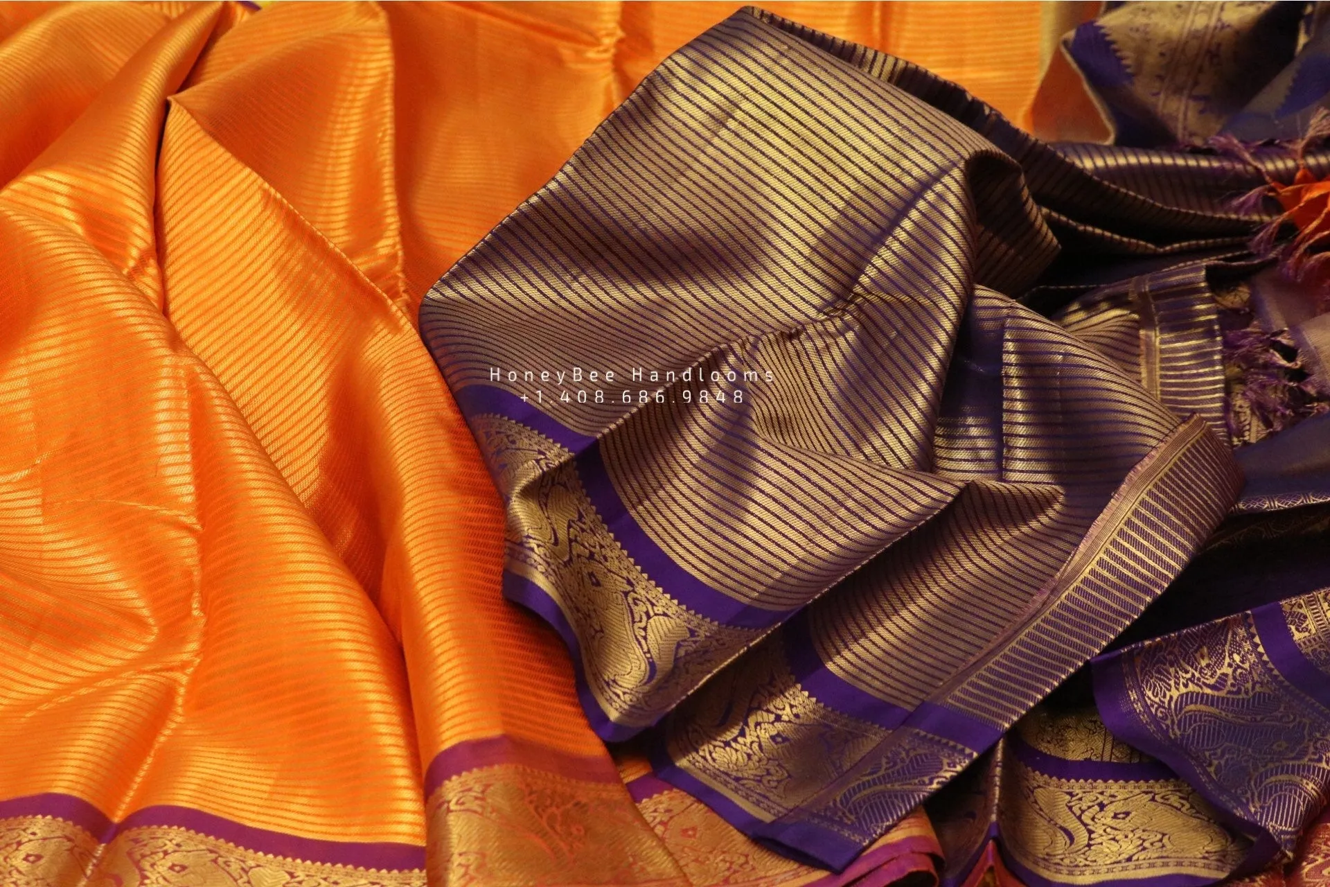 Lyte weight Pattu Sarees online,South Indian Sarees,Pure Silk Sarees,Kanjivaram Saree,kanchi pattu saree,Zari saree,Pastel saree - NIHIRA