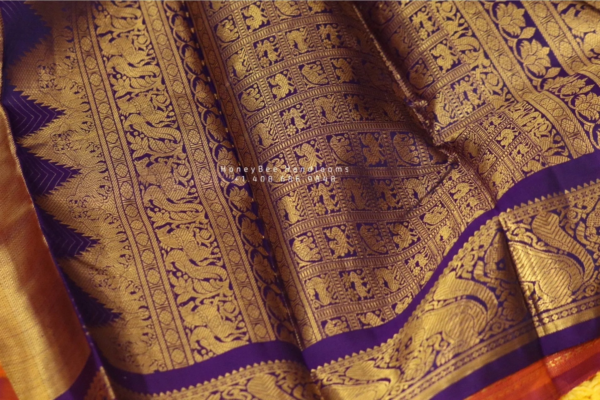 Lyte weight Pattu Sarees online,South Indian Sarees,Pure Silk Sarees,Kanjivaram Saree,kanchi pattu saree,Zari saree,Pastel saree - NIHIRA