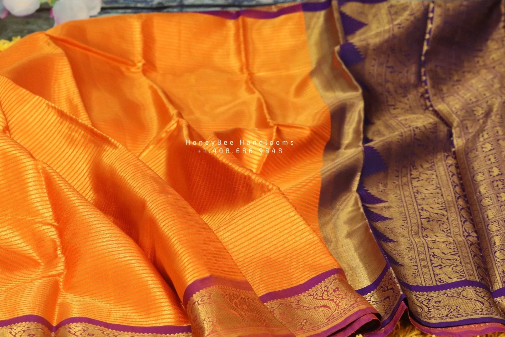 Lyte weight Pattu Sarees online,South Indian Sarees,Pure Silk Sarees,Kanjivaram Saree,kanchi pattu saree,Zari saree,Pastel saree - NIHIRA