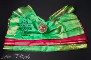 Lyte weight Pattu Sarees online,South Indian Sarees,Pure Silk Sarees,Kanjivaram Saree,kanchi pattu saree,Zari saree,Pastel saree - NIHIRA