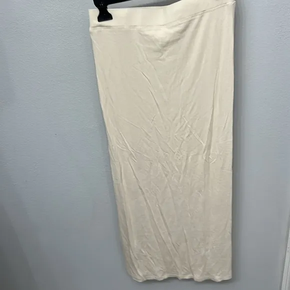 Mable Cream Cotton Pencil Skirt size medium