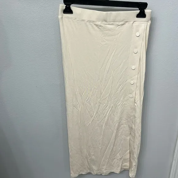 Mable Cream Cotton Pencil Skirt size medium
