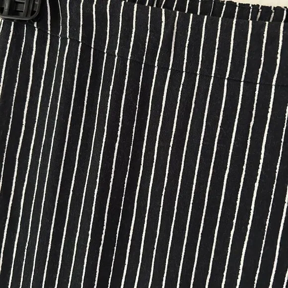 MADEWELL - Chalk stripe pencil skirt