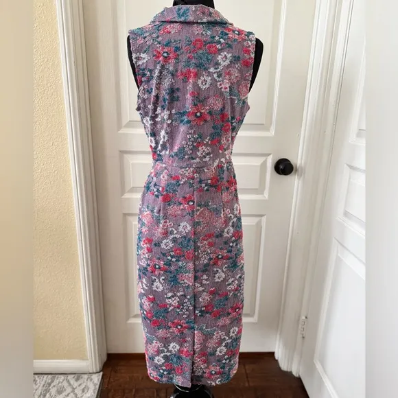 Maeve x Anthropologie | Floral Sheath Dress Summer Spring - Size 4