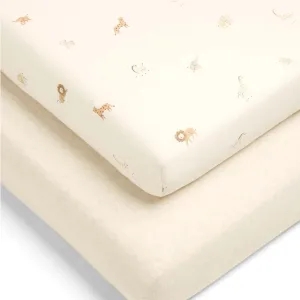 Mamas & Papas Cotbed Fitted Sheets - Born to be Wild