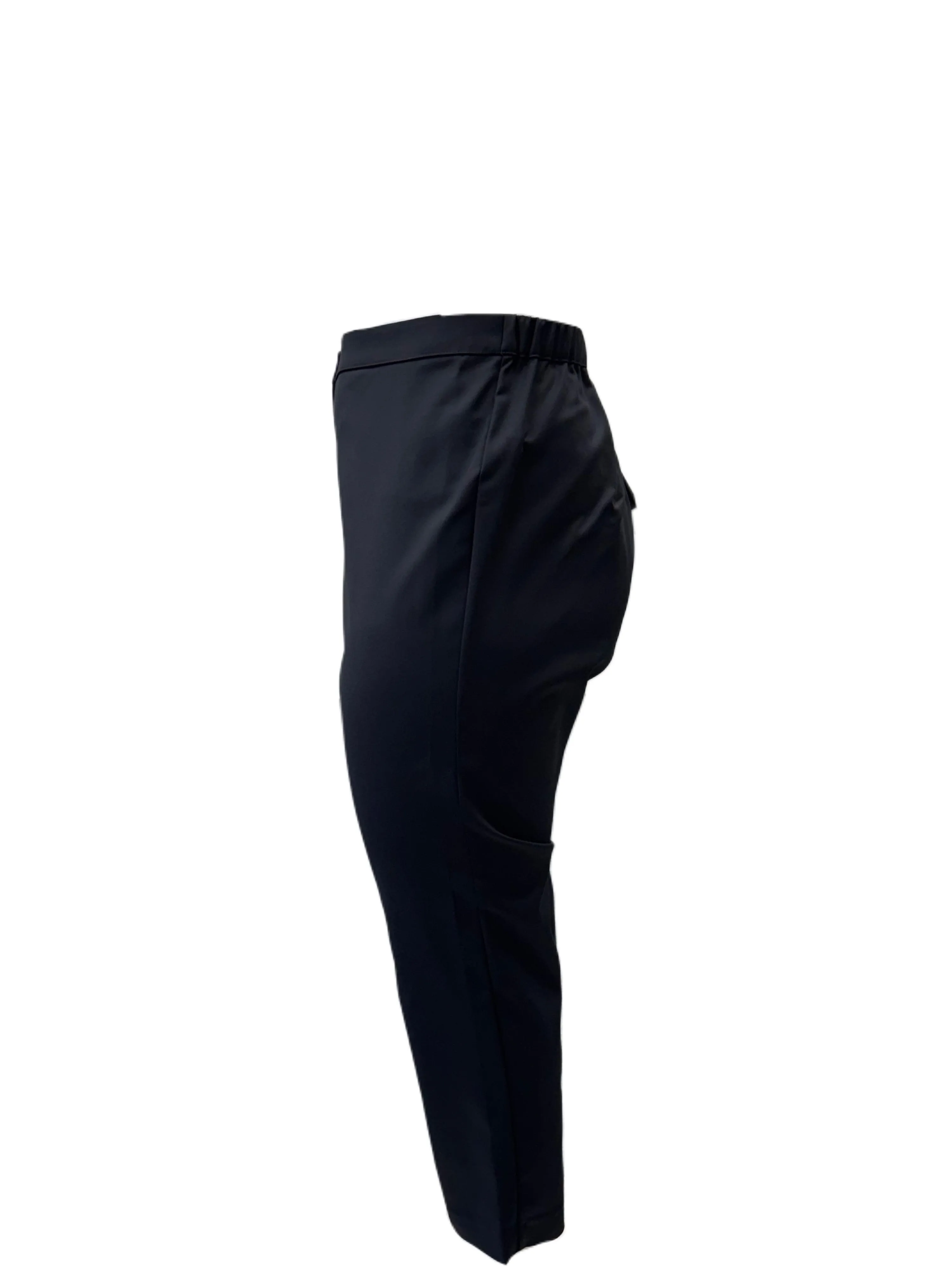 Marina Rinaldi Women's Black Ramato Straight Leg Pants NWT