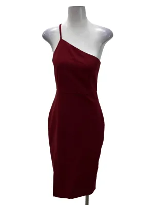 Maroon Toga Bodycon Mini Sheath Dress