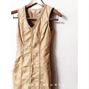 Max Studio basketweave embellished sheath dress