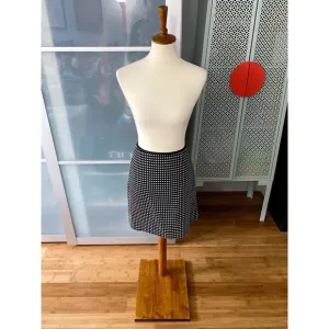 Max Studio Heart Print Jacquard Skirt