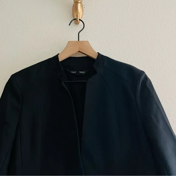 MING Wang Women's Black Blazer Jacket Size XS
