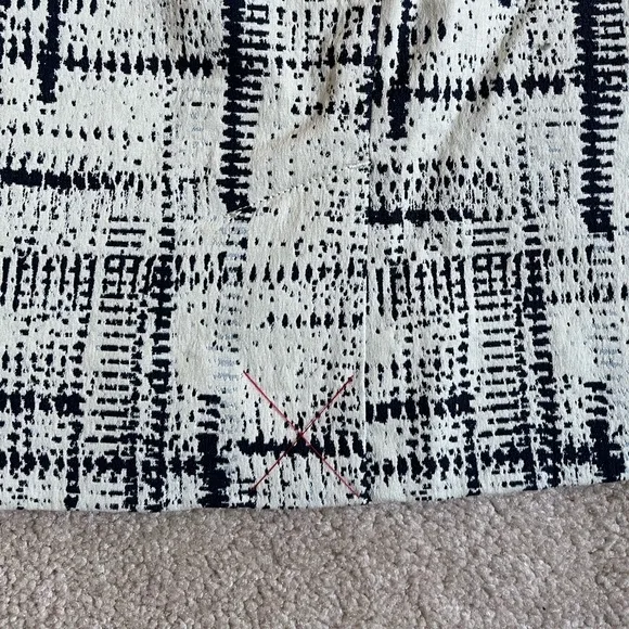 MM Lafleur Cubist Jacquard Cotton Blend Noho Pencil Skirt Sz. 14