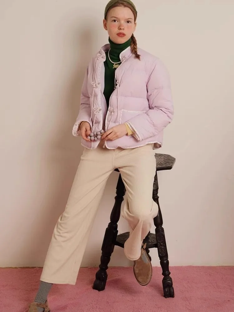 Multicolor Corduroy 9-Minute Straight-Leg Pants