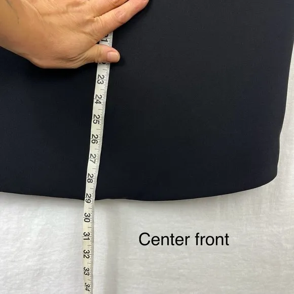 NEW Do Be High Waist Midi Pencil Skirt Womens L Professional Minimalist Office
