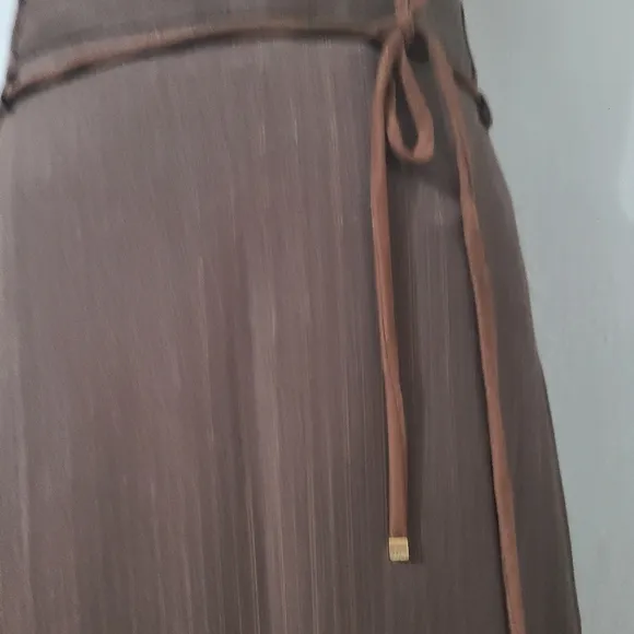 NWT BCBG Max Azria Y2K  Brown Pencil Skirt Size 10‎