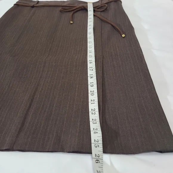 NWT BCBG Max Azria Y2K  Brown Pencil Skirt Size 10‎