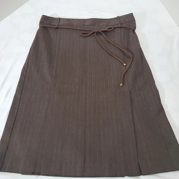 NWT BCBG Max Azria Y2K  Brown Pencil Skirt Size 10‎