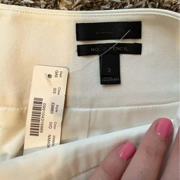 NWT J Crew No 2 Pencil Skirt