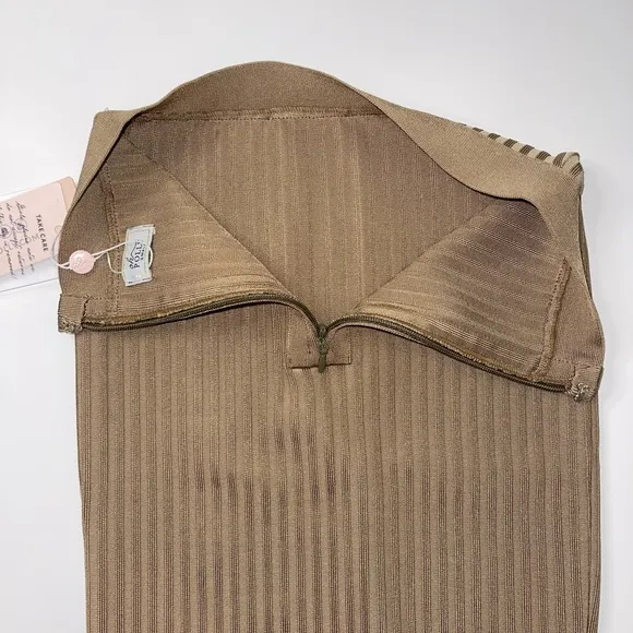 NWT Oh Polly Ribbed Bodycon Bandage Pencil Skirt
