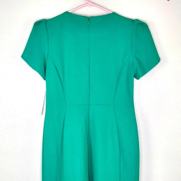 NWT Shelby &amp; Palmer New Emerald Green Tulip Sleeve Shearh Dress Size 6