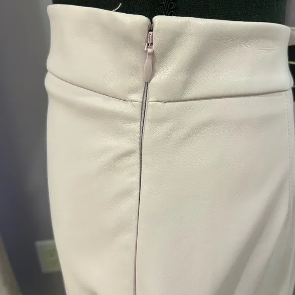 NWT Susana Monaco Faux Leather Pencil Skirt