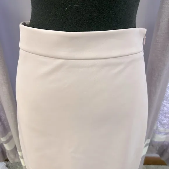 NWT Susana Monaco Faux Leather Pencil Skirt