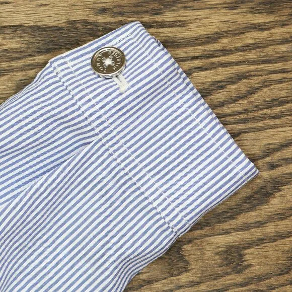 NWT Tommy Hilfiger Stripe Blazer Jacket H23JS726 2 French Stripe Blue White
