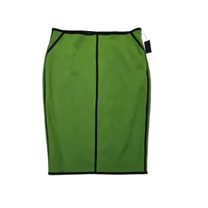 NWT Worthington Color Block Pencil BodyCon Skirt Kelly Green BarbieCore Skirt XL