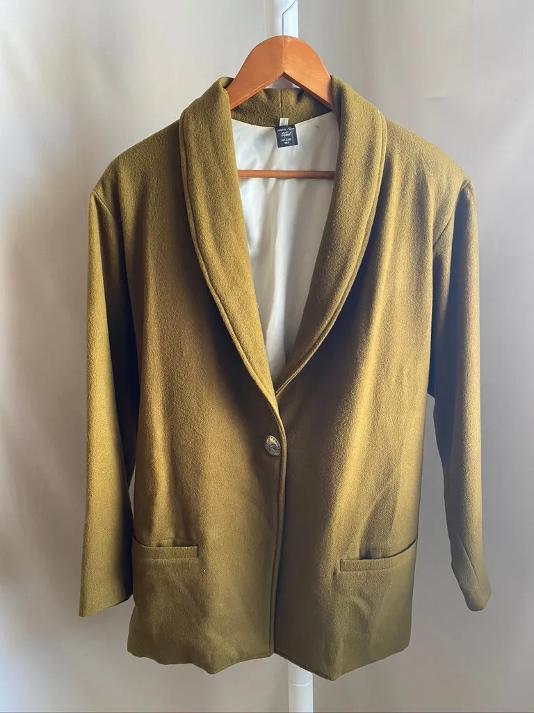 Olive Wool Jacket