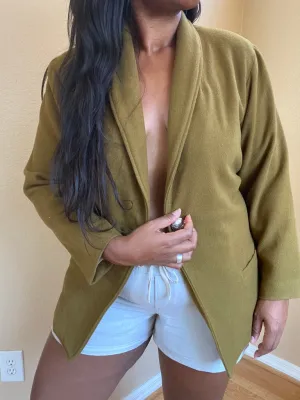 Olive Wool Jacket