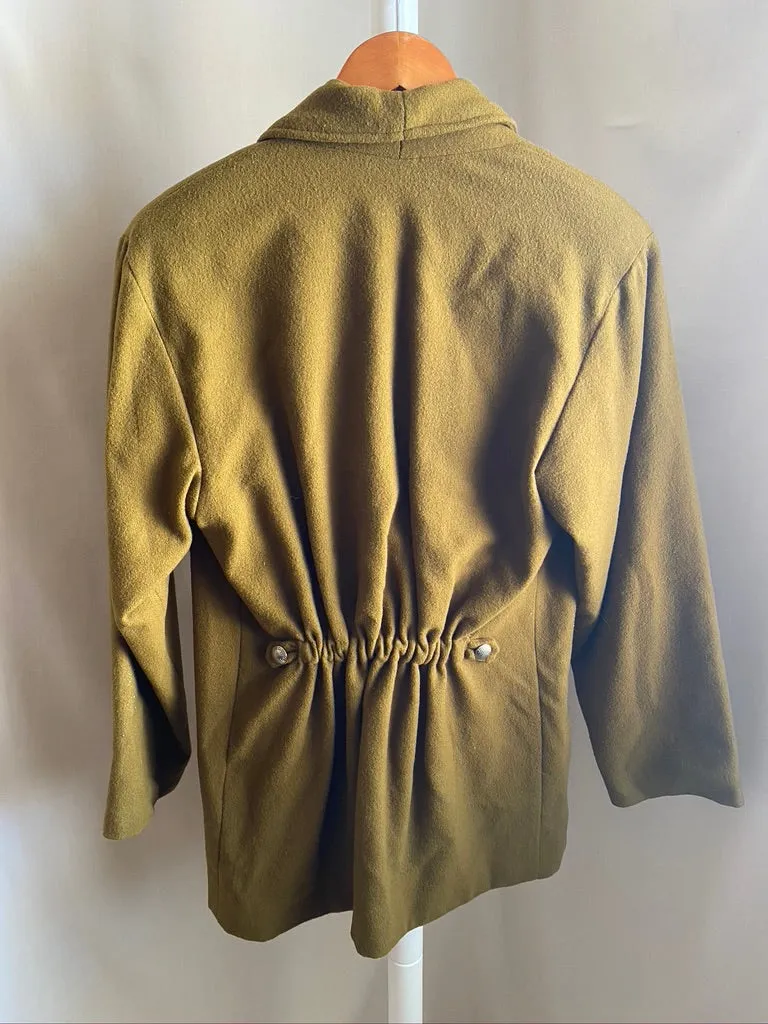 Olive Wool Jacket