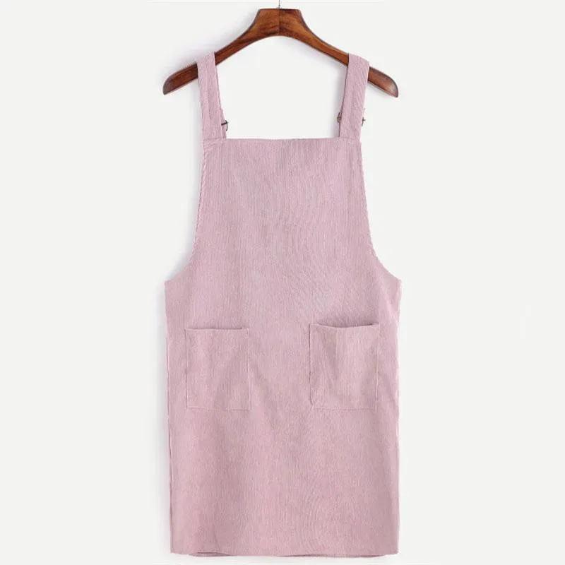 Overall Corduroy Skirt