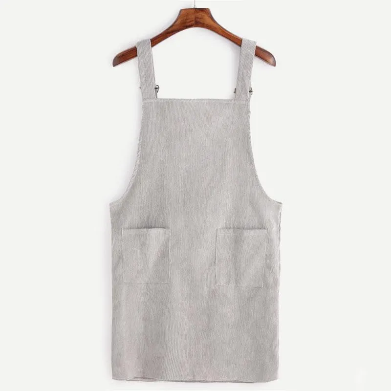 Overall Corduroy Skirt