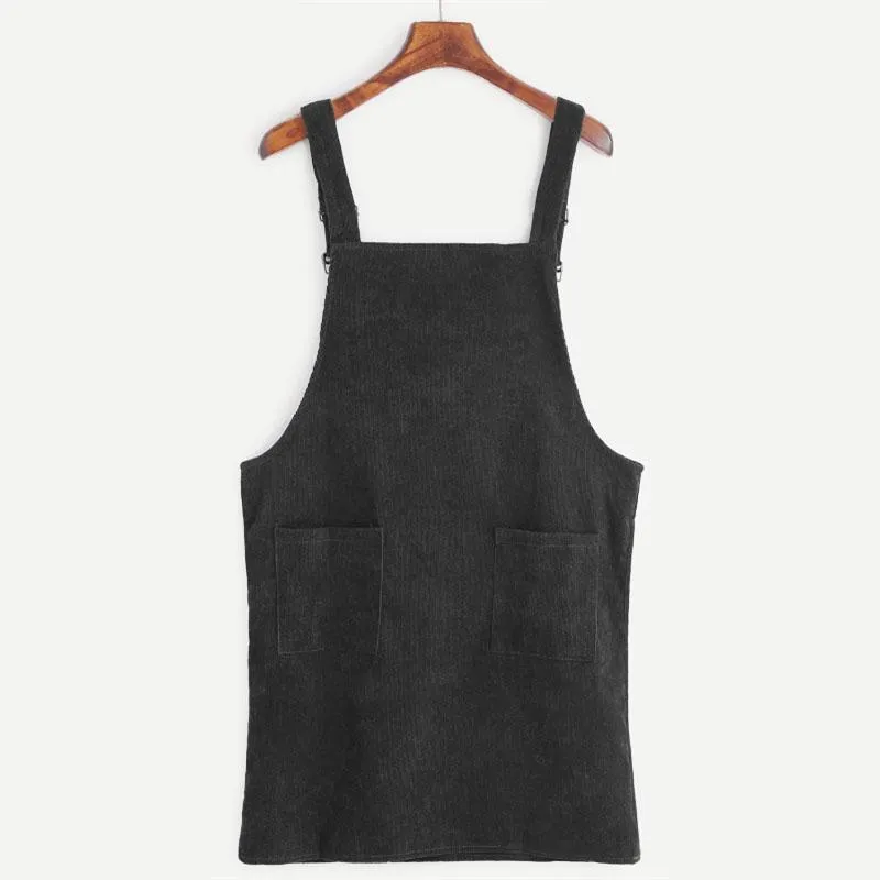 Overall Corduroy Skirt
