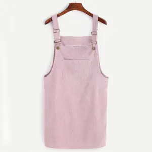 Overall Corduroy Skirt