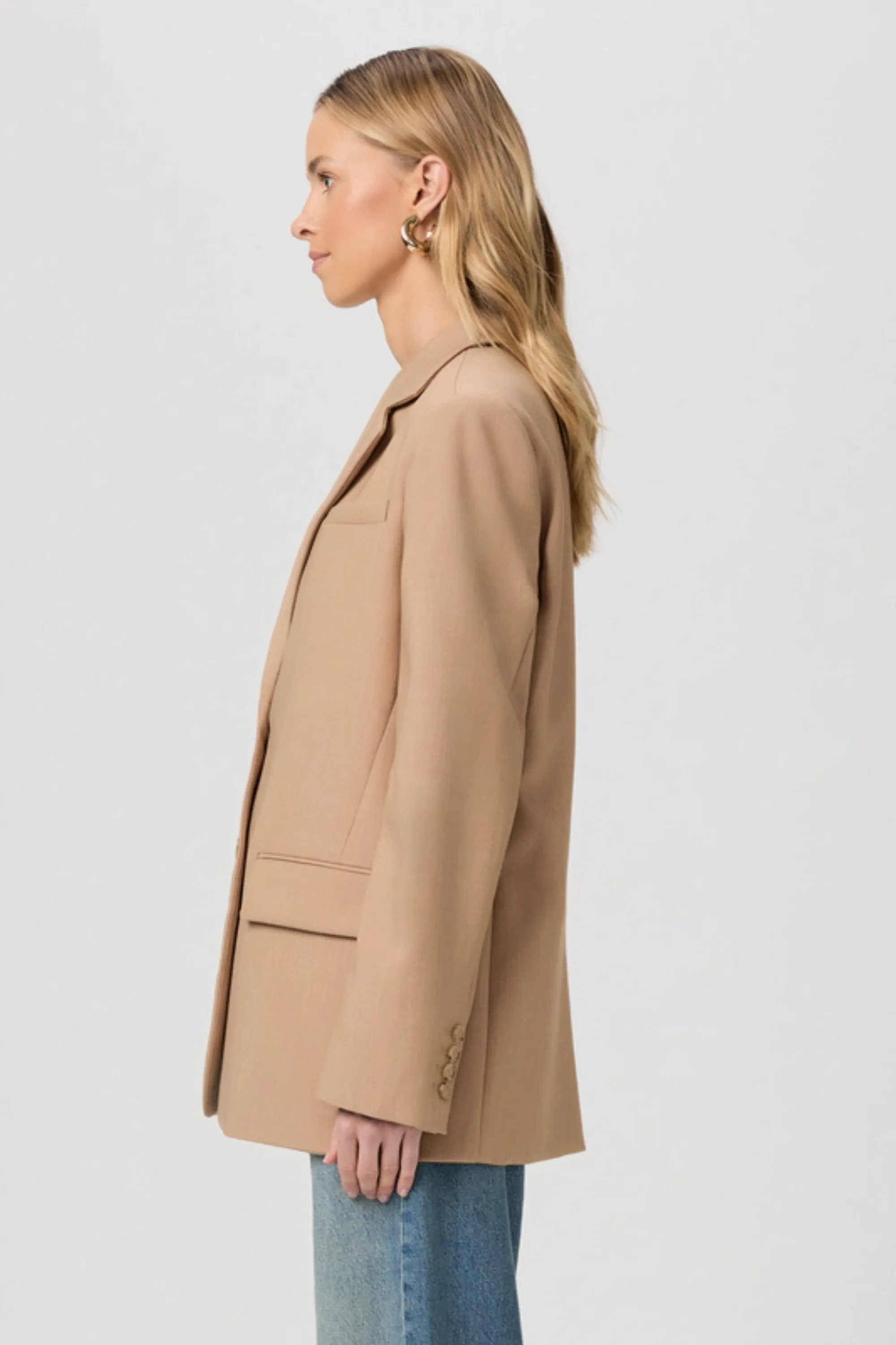 Paige Sarto Blazer Camel