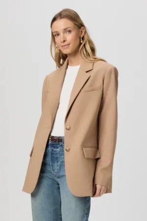 Paige Sarto Blazer Camel
